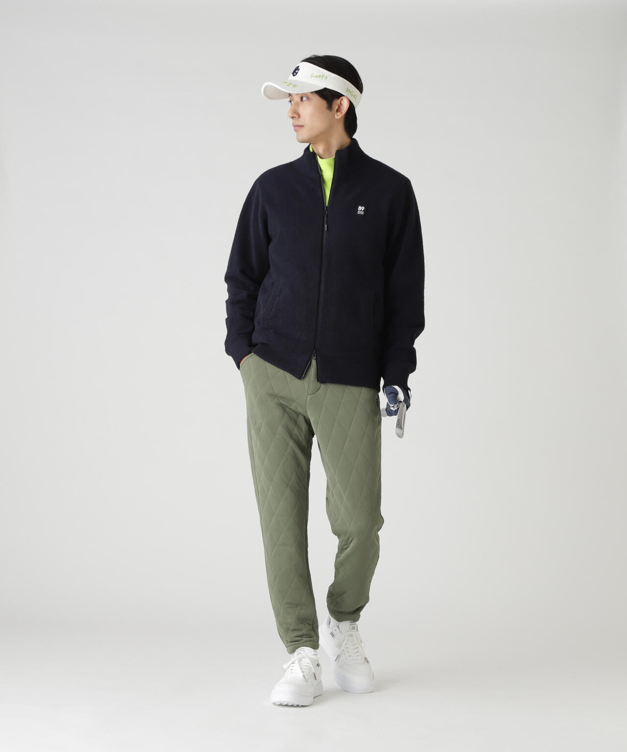 裏付きニットスタンドブルゾン | PEARLY GATES（パーリーゲイツ