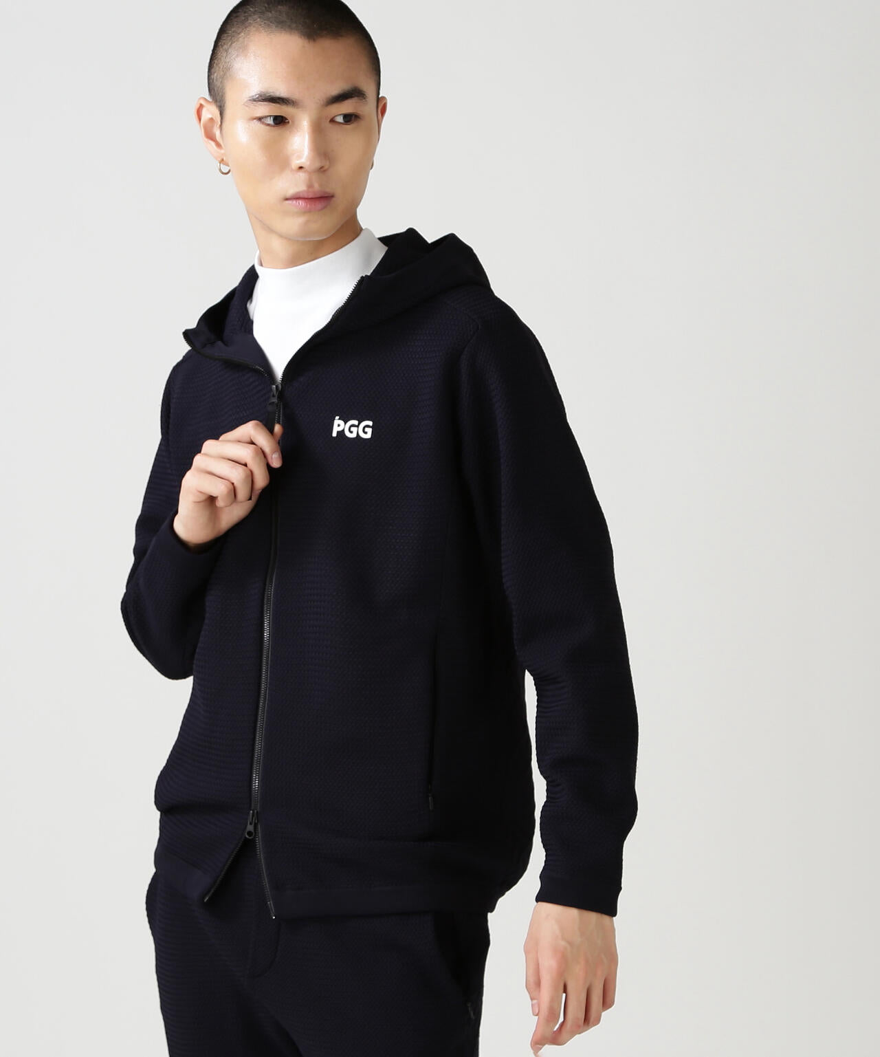 PGG】【直営店舗&公式オンライン限定】ポリエステルヤーンmmフルジップ