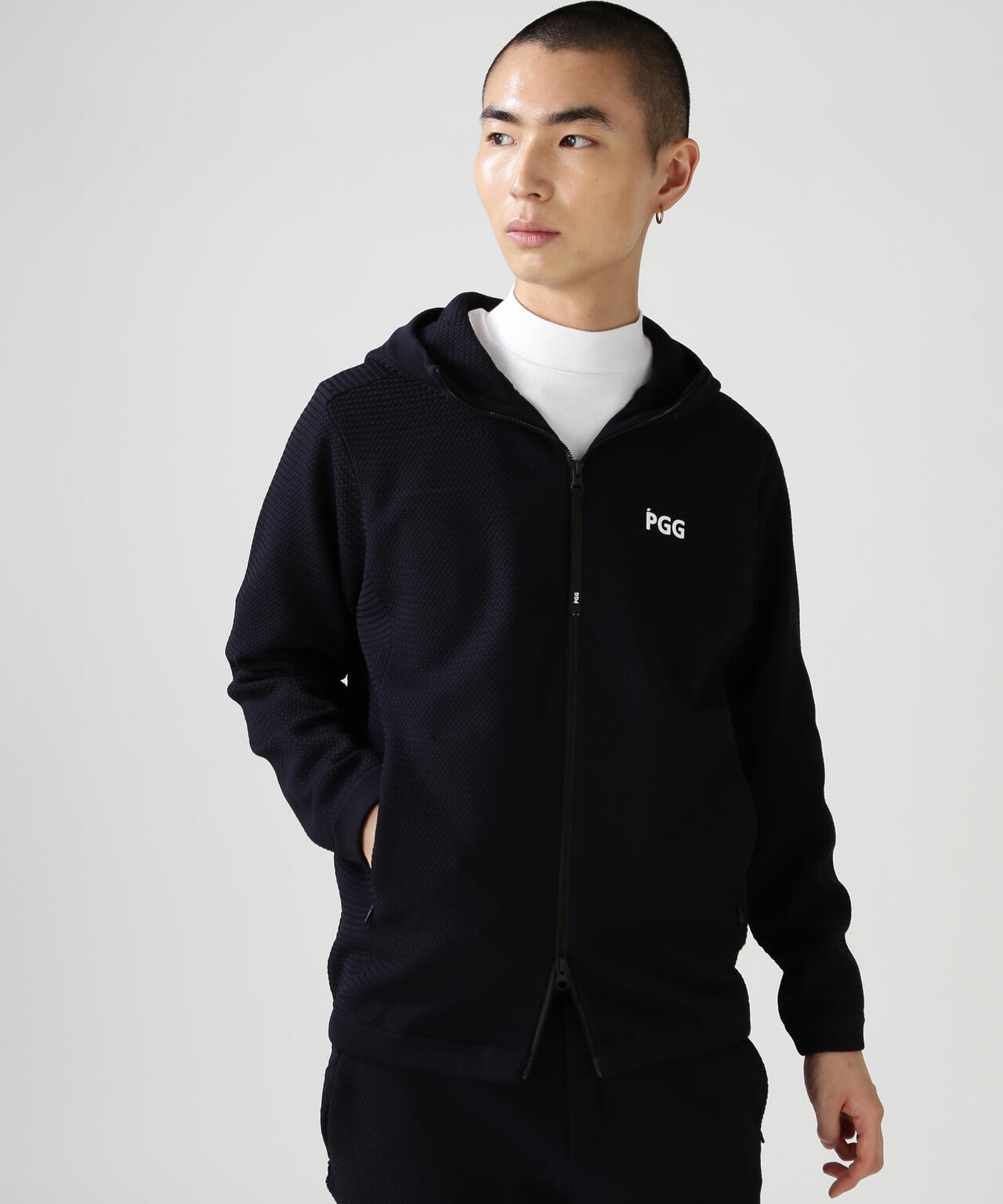 PGG】【直営店舗&公式オンライン限定】ポリエステルヤーンmmフルジップ