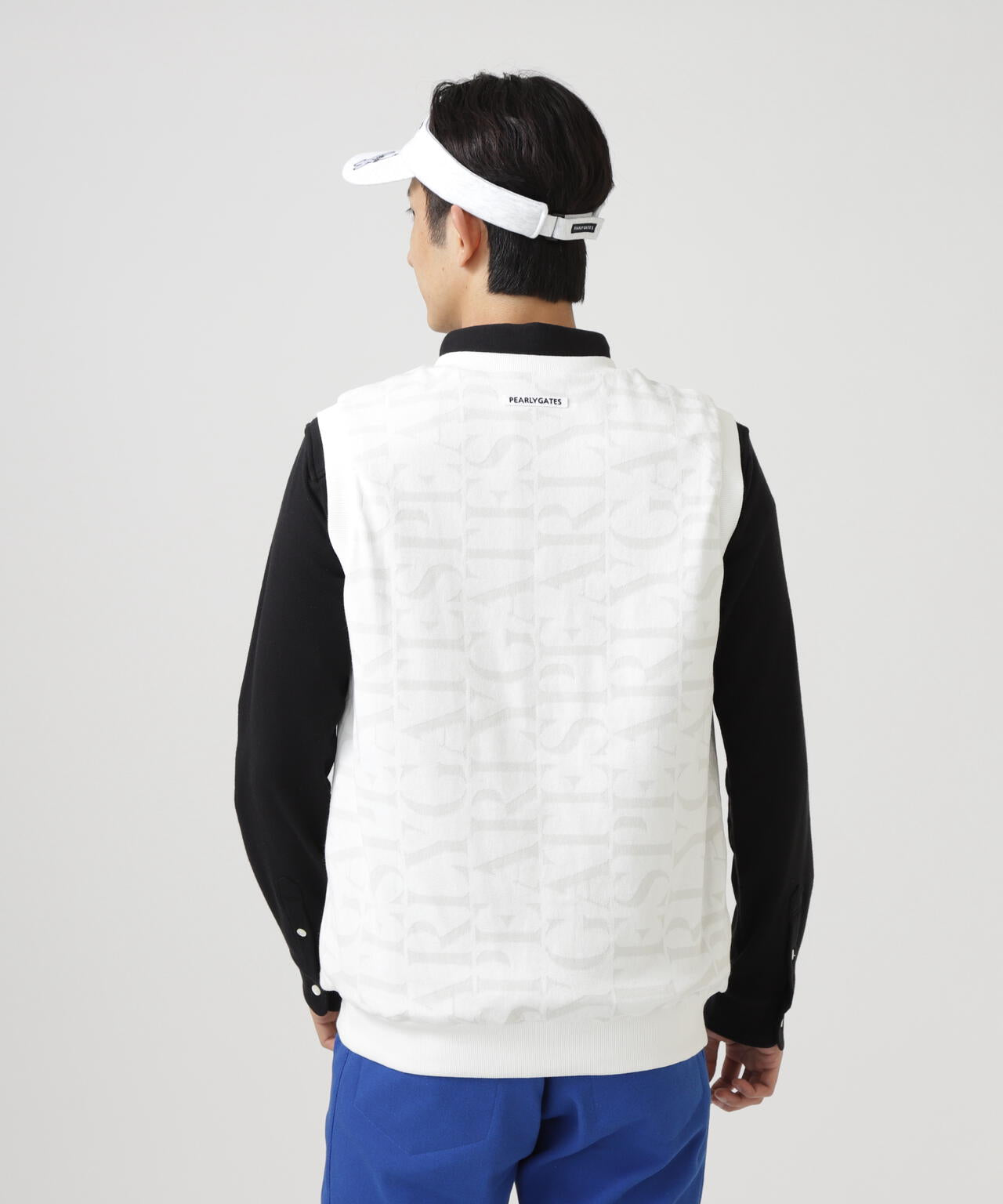 PEARLY GATES リバーシブルVネックニットベスト PEARLY GATES リバーシブルVネックニットベスト