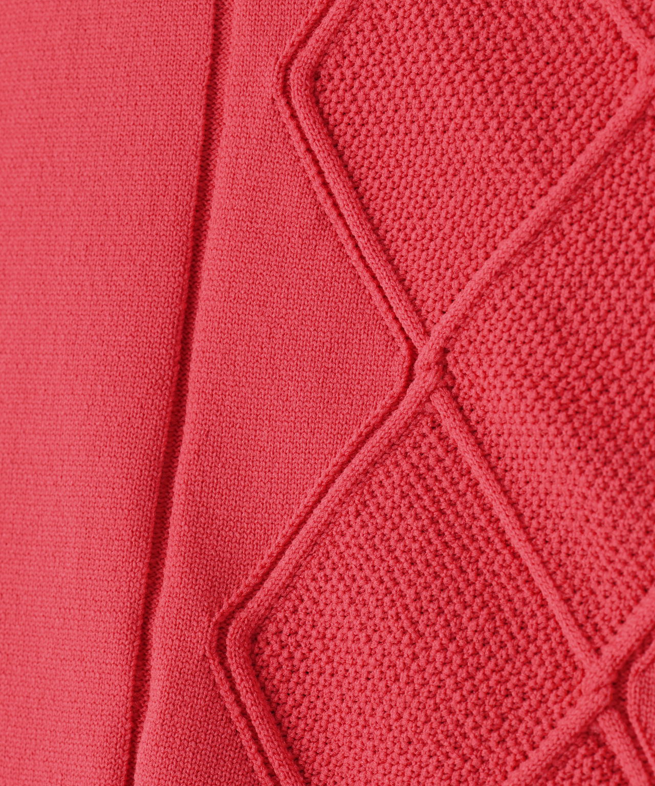 アラン柄リバーシブルベスト