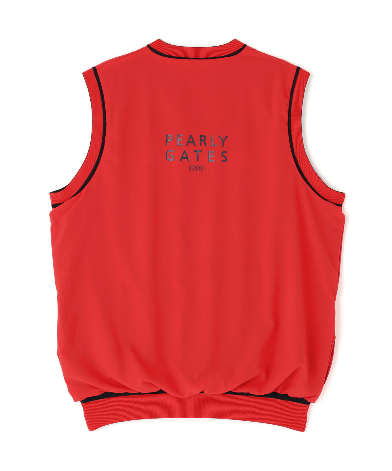 アラン柄リバーシブルベスト