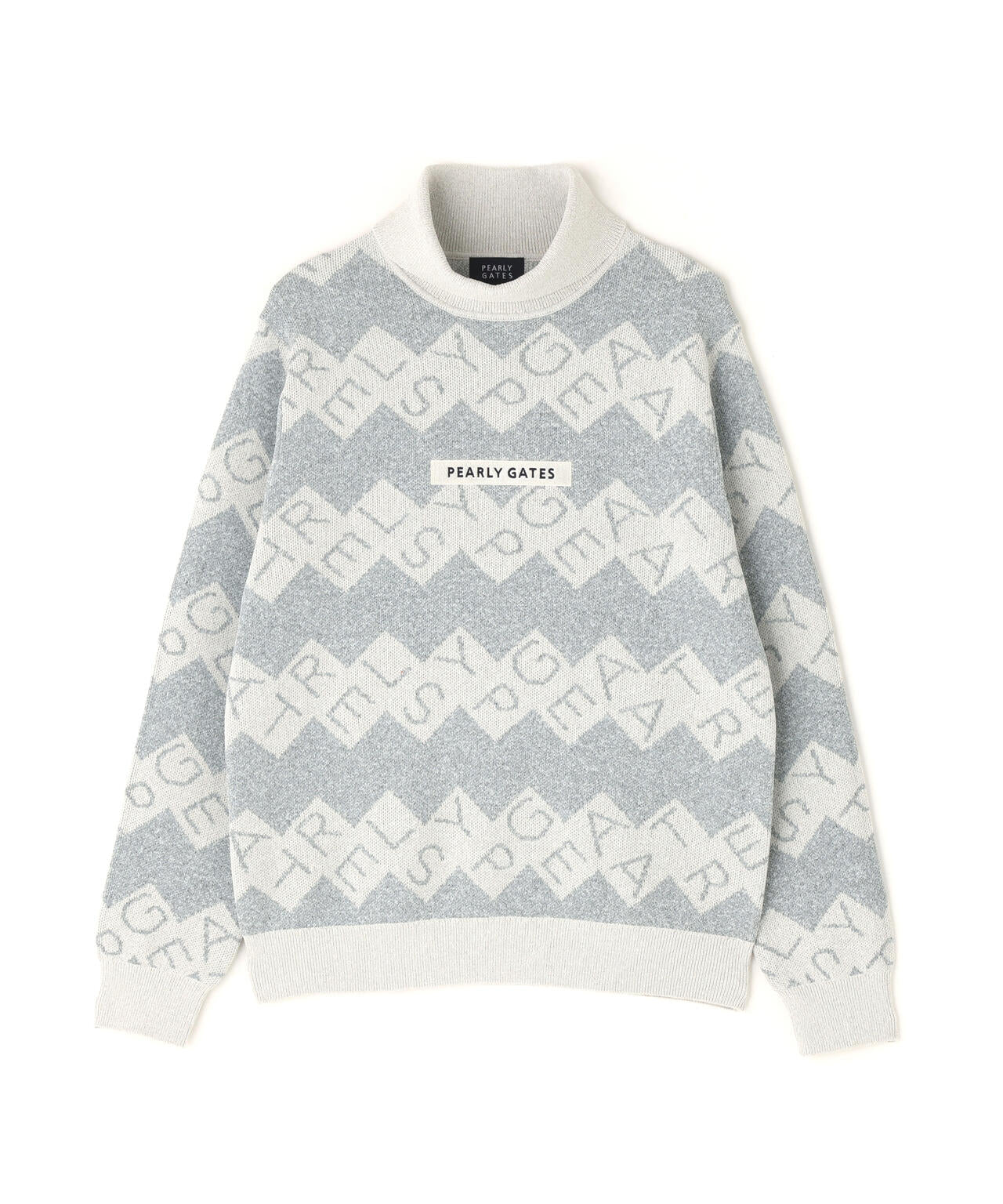 カシミヤ素材　パーリーゲイツ　ニット　XL〜XXL相当　白　紺　ボーダー　6 カシミヤ素材 パーリーゲイツ ニット XL〜XXL相当 白 紺 ボーダー 6