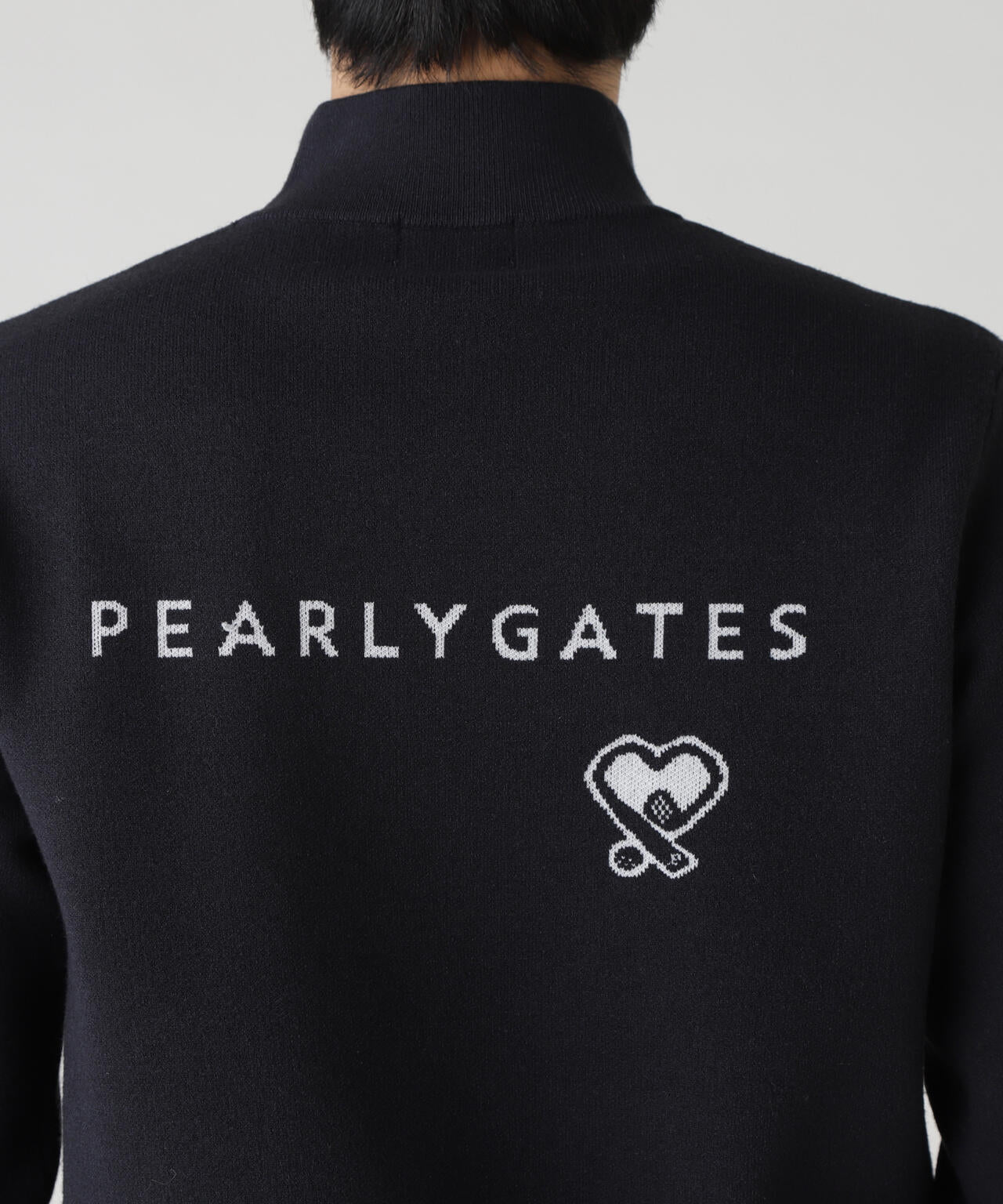 14GダブルJQ×ワッペン風ハイネックニットプルオーバー