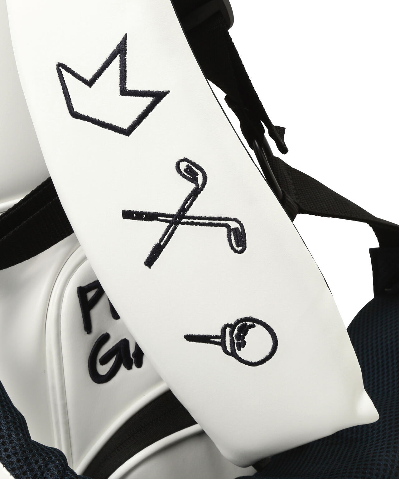 NICO合皮スタンド式キャディバッグ (46インチ対応) (UNISEX)