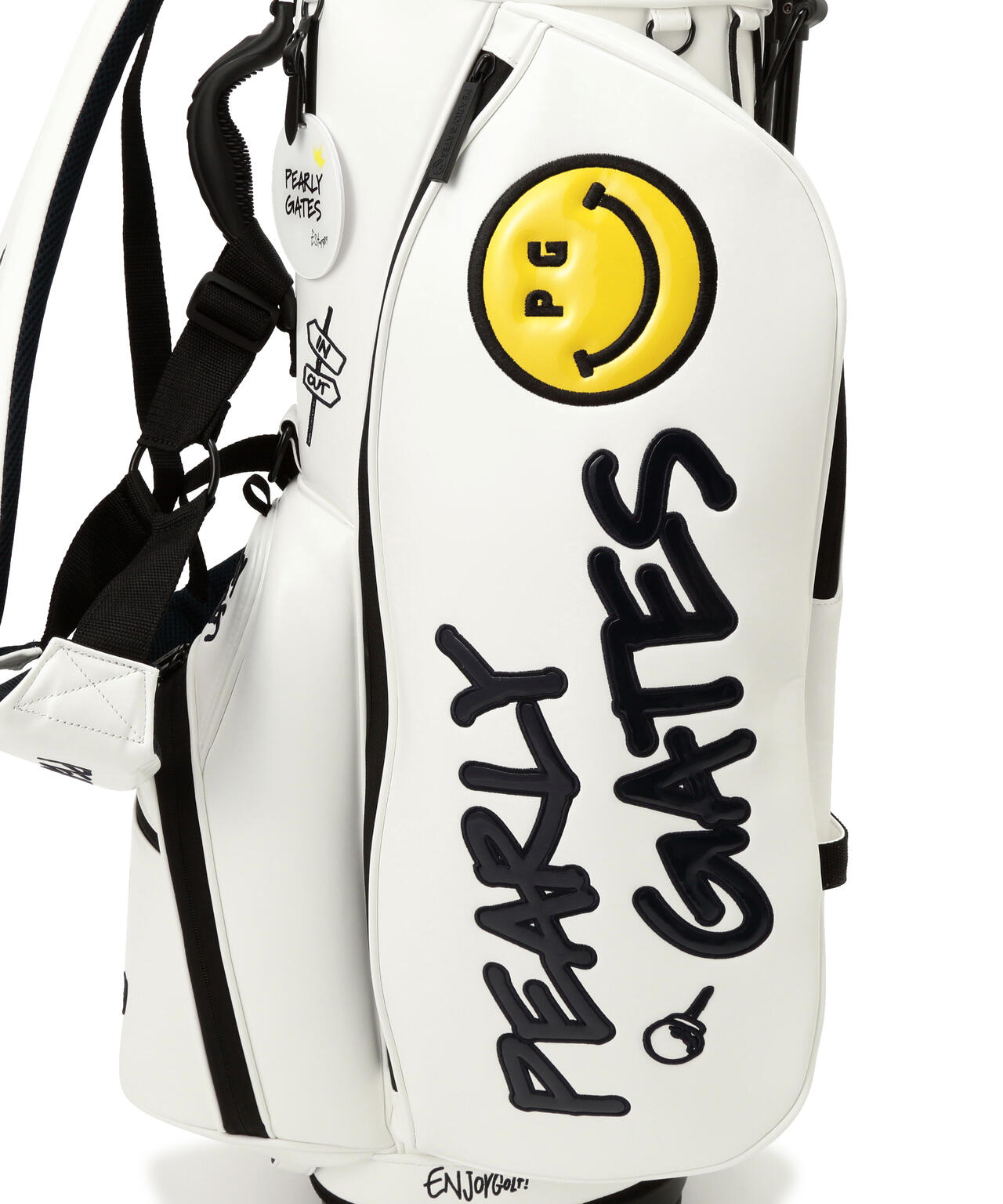 NICO合皮スタンド式キャディバッグ (46インチ対応) (UNISEX)