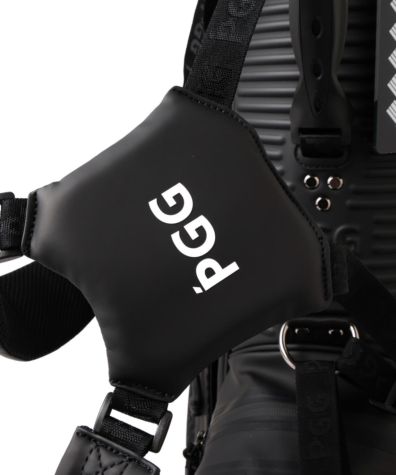 【PGG】【直営店舗&公式オンライン限定】スタンド式キャディバッグ PGG】【直営店舗&公式オンライン限定】Wovenロゴスタンド式キャディ