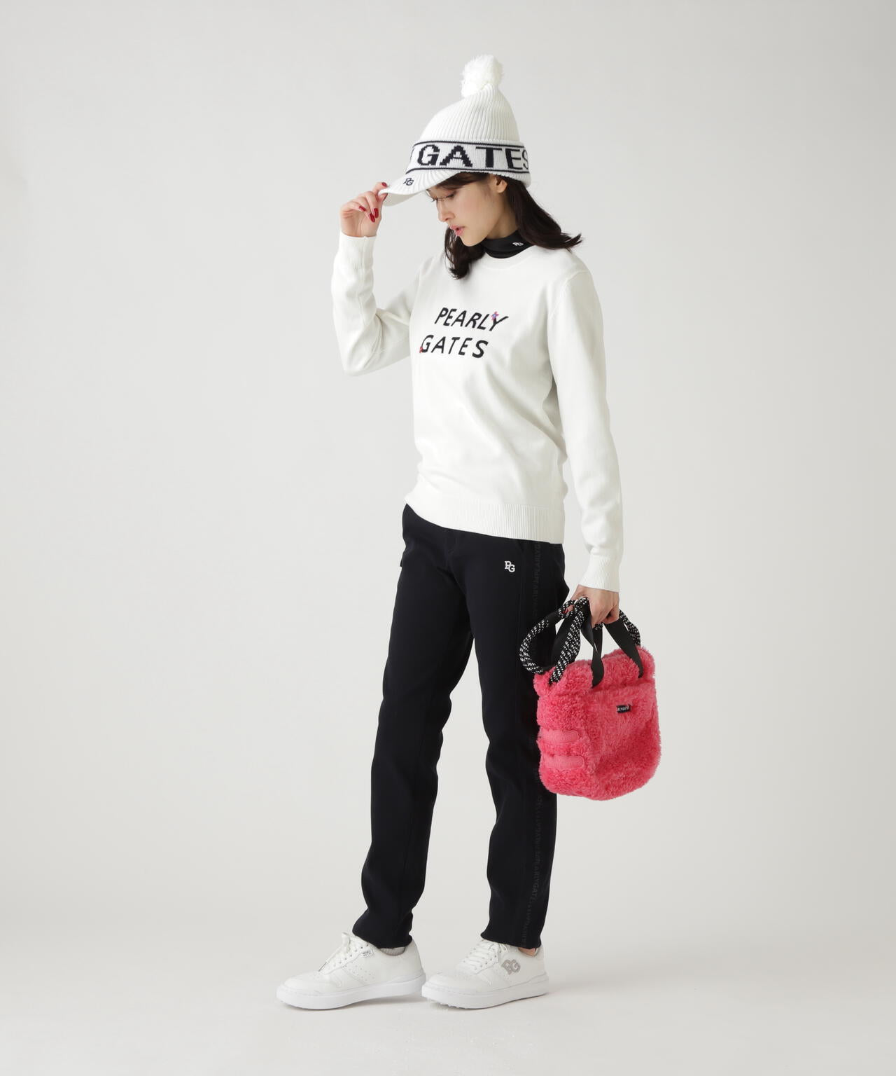 シープボアカートバッグ (UNISEX) | PEARLY GATES（パーリーゲイツ