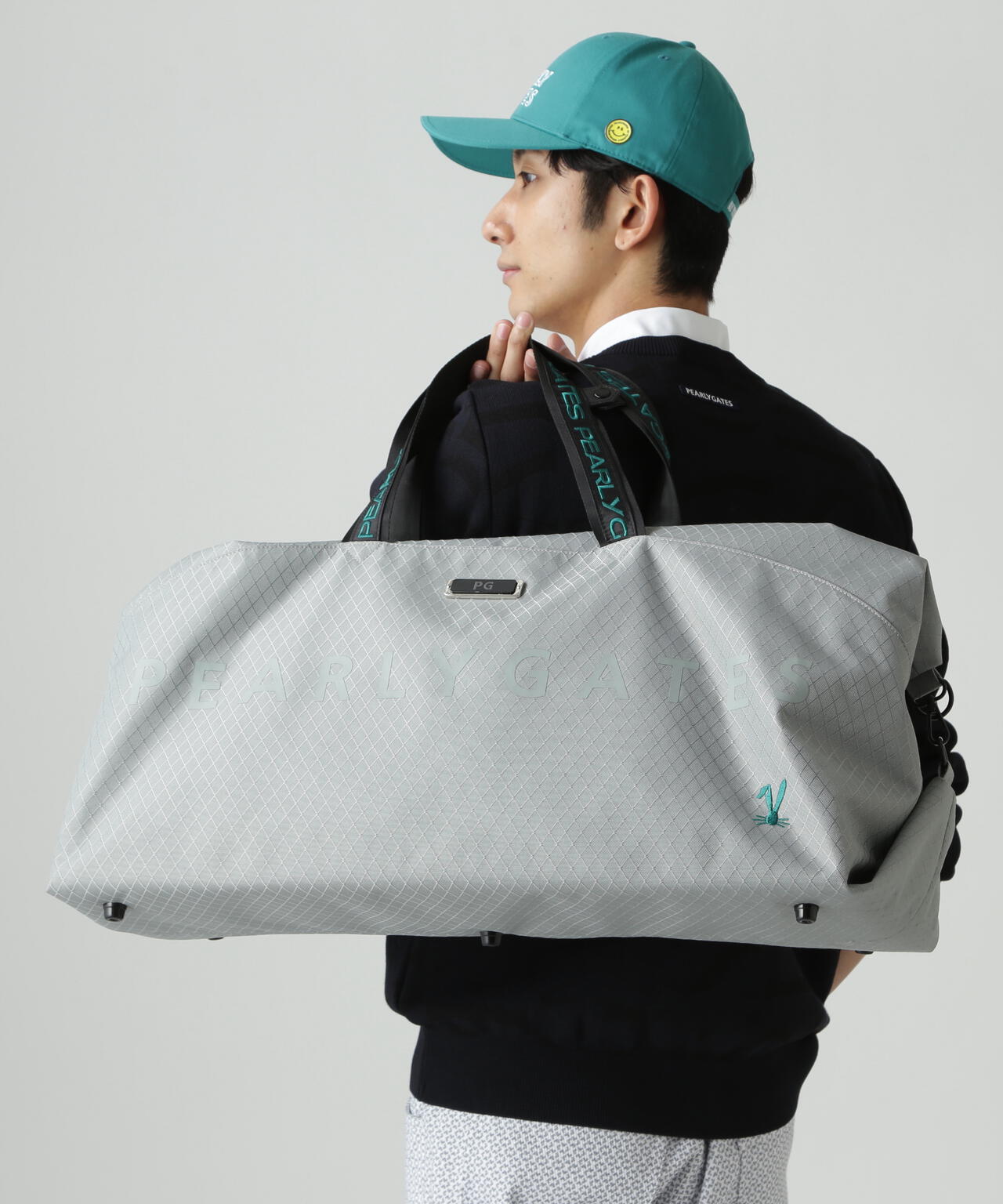 アーガイル柄ロッカーバッグ (UNISEX)