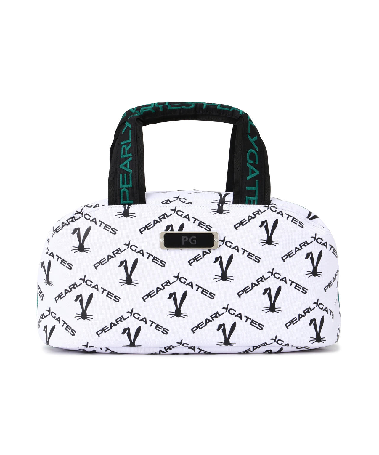 ロゴうさぎアーガイル柄カートバッグ (UNISEX)