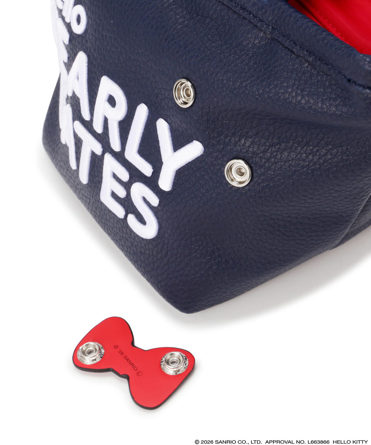 パーリーゲイツ　ハローキティ　コラボ　新品　カートバッグ　ホワイト Hello Kitty×PEARLY GATES】カートバッグ (UNISEX) | PEARLY GATES