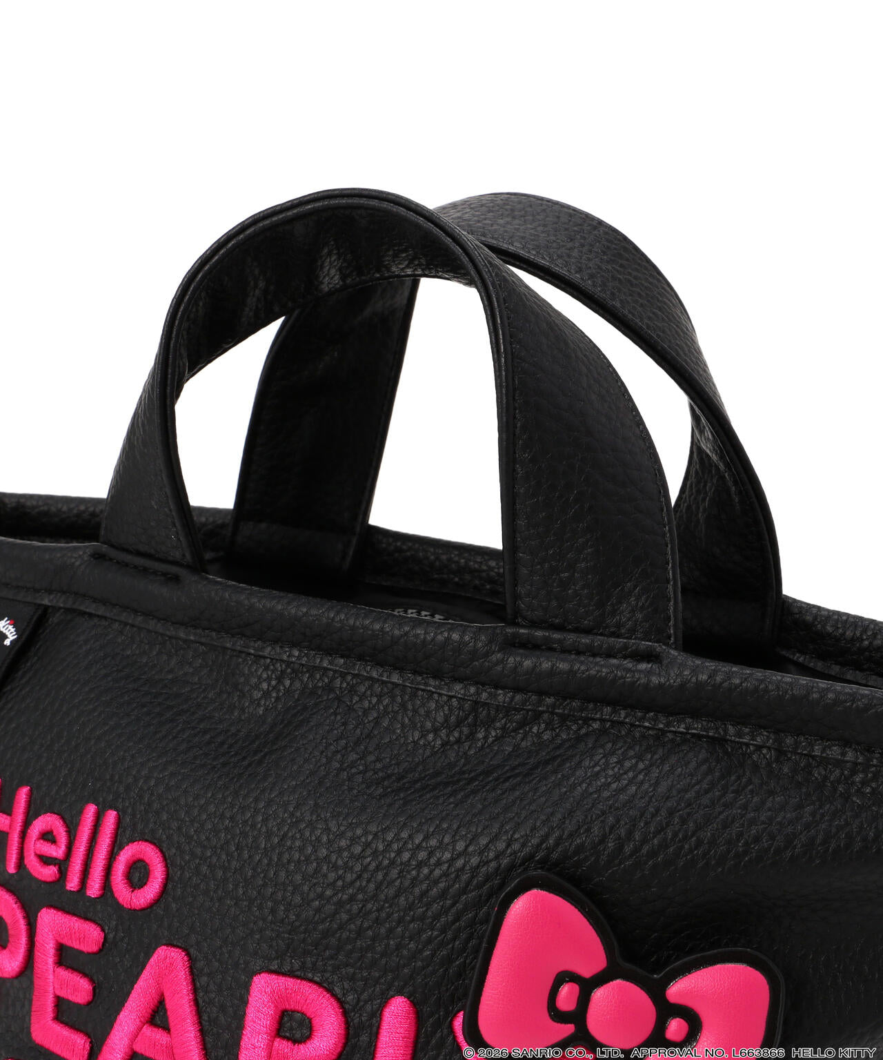 パーリーゲイツ　限定品　キャディバッグ　 　　カートバック 公式オンライン限定】【Hello Kitty×PEARLY GATES】カートバッグ