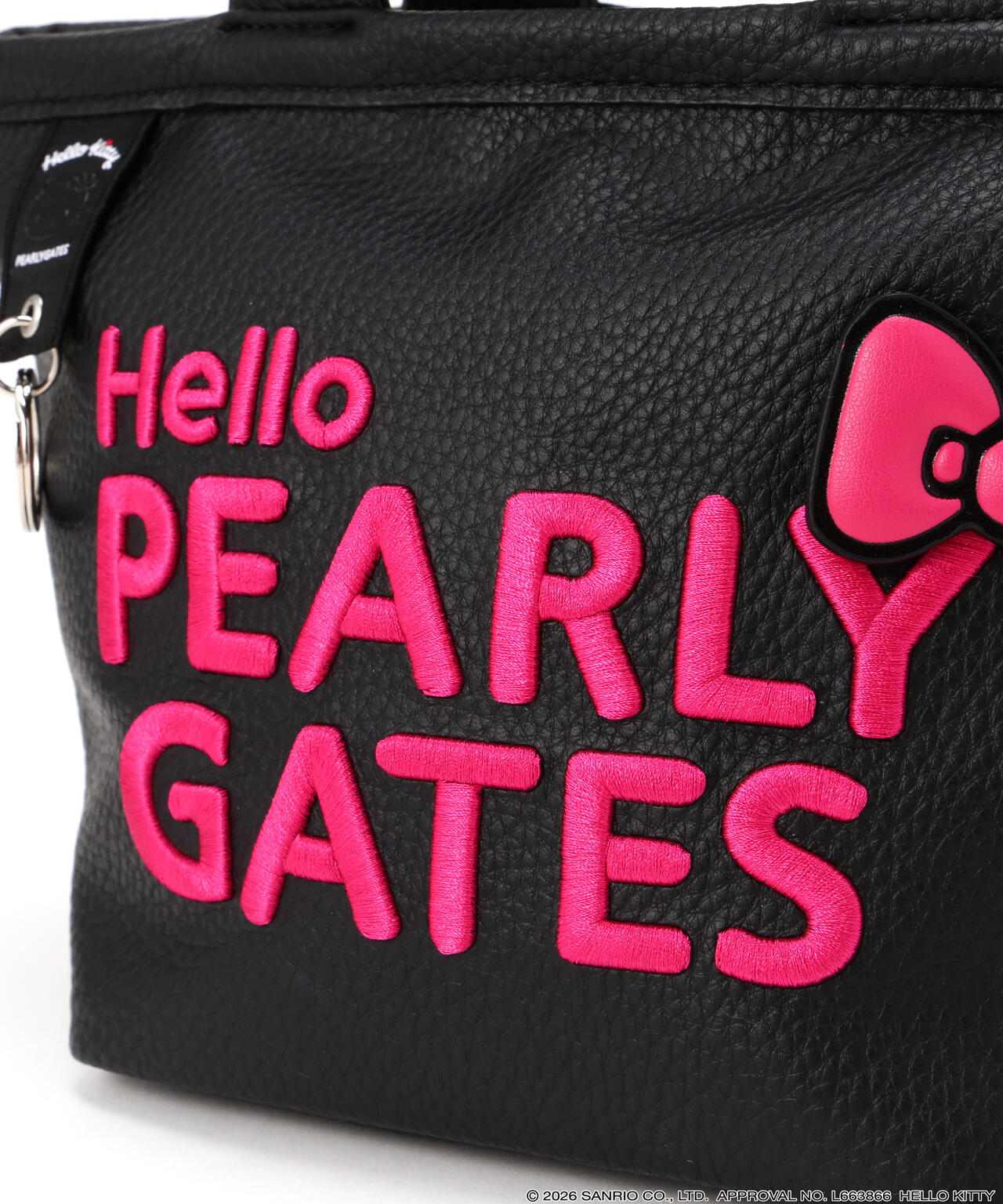 【公式オンライン限定】【Hello Kitty×PEARLY GATES】カートバッグ (UNISEX)