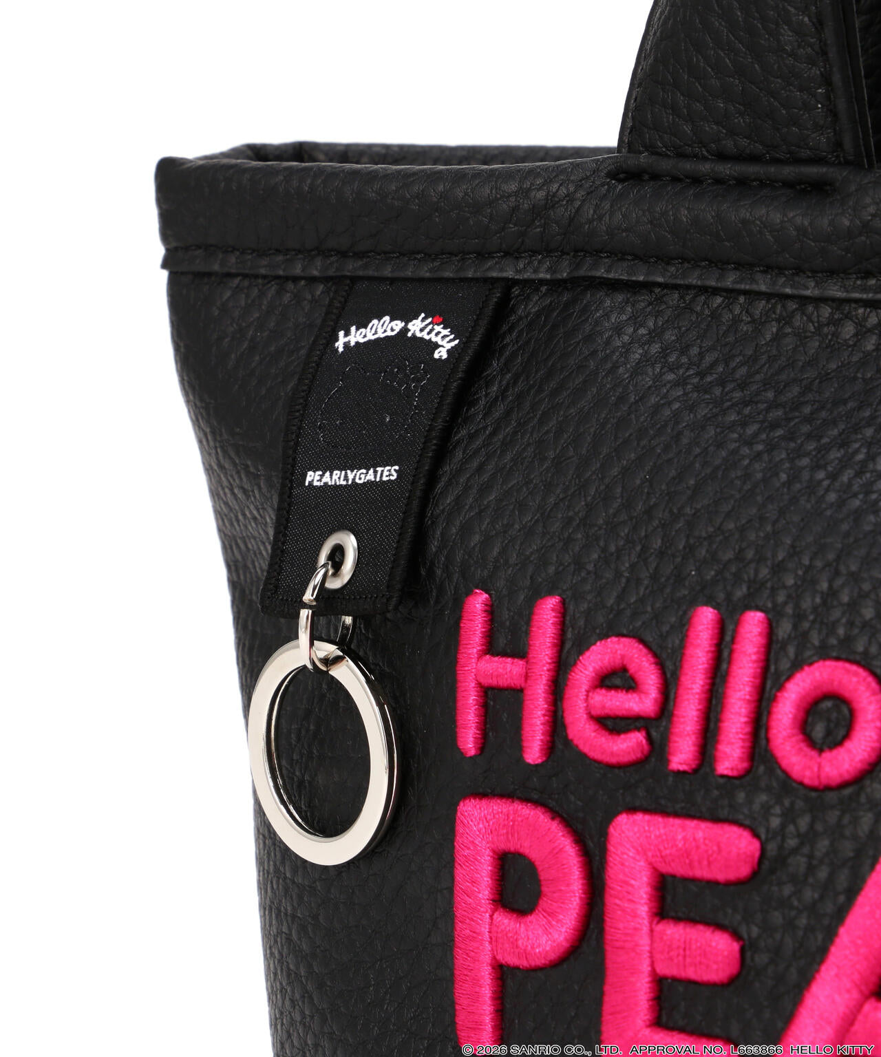 パーリーゲイツ カートバック 株主優待限定バージョン pearly gates フラワーキルティングカートバッグ (UNISEX) | PEARLY GATES（パーリー