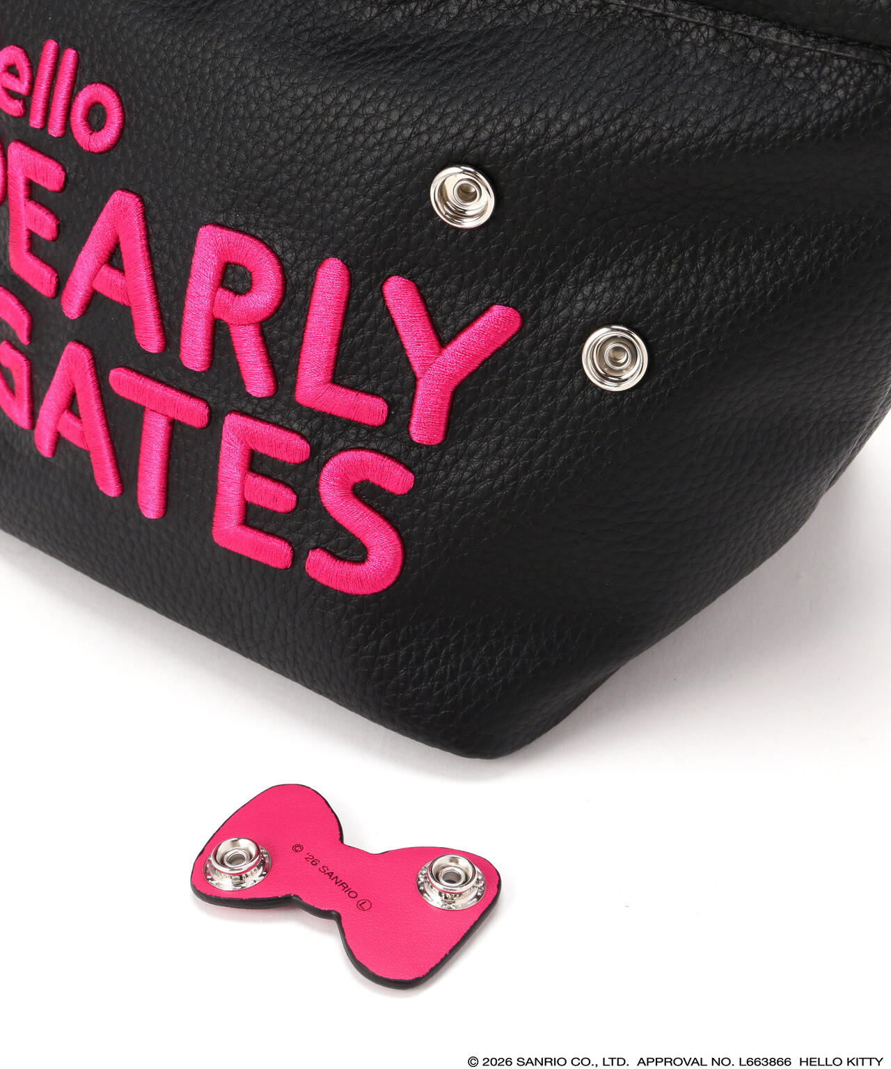 完売品♬Hello Kitty×PEARLY GATES カードバッグ 限定品 公式オンライン限定】【Hello Kitty×PEARLY GATES】カートバッグ
