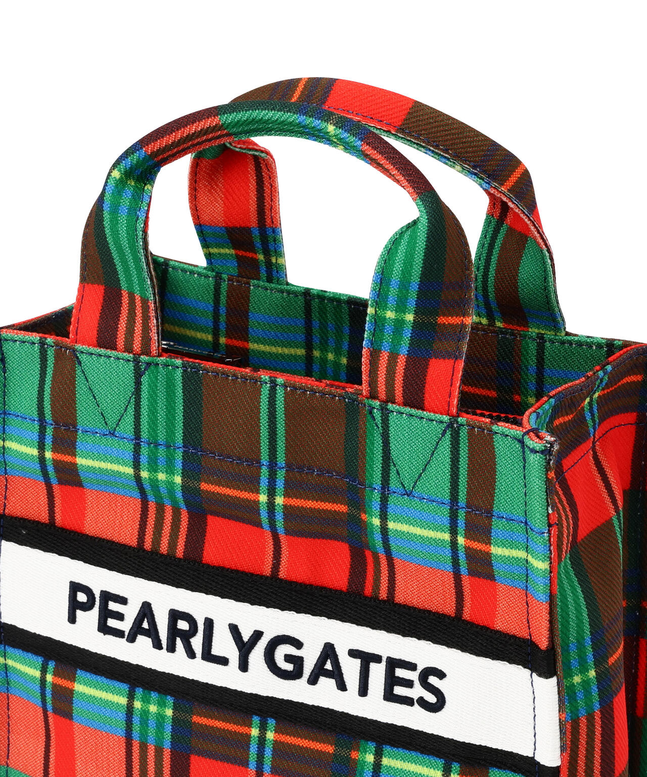PEARLY GATES チェック柄 カートバッグ マドラスチェック柄カートバッグ (UNISEX) | PEARLY GATES（パーリー