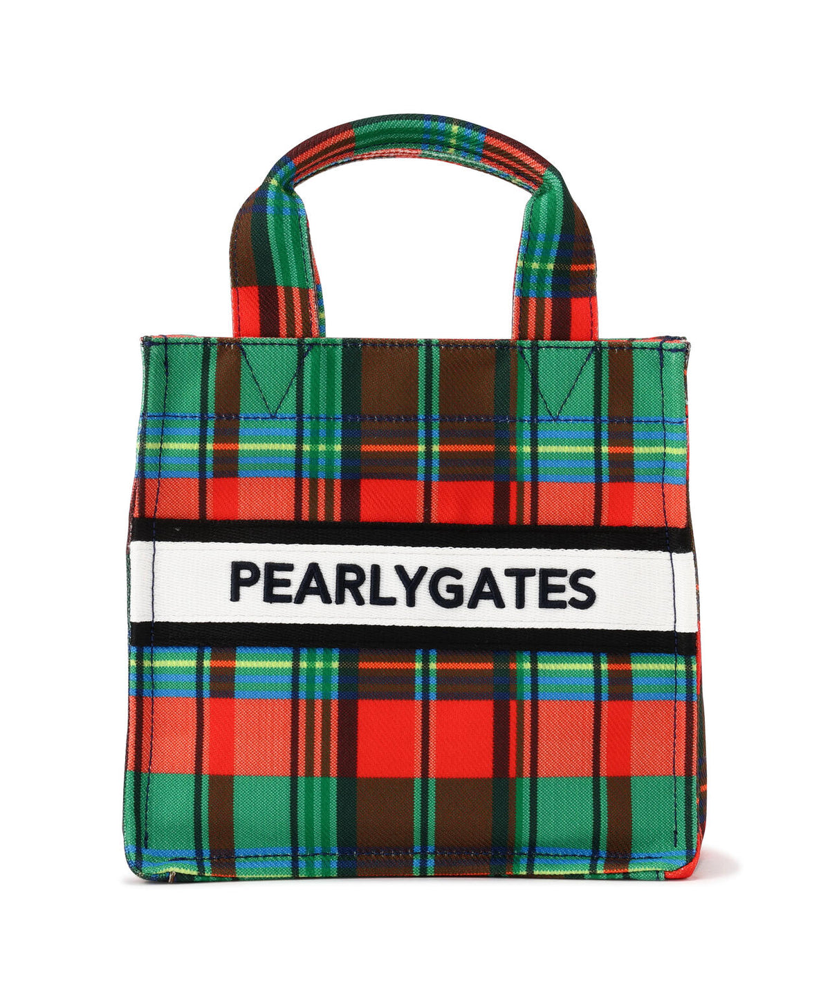 マドラスチェック柄カートバッグ (UNISEX) | PEARLY GATES（パーリー 