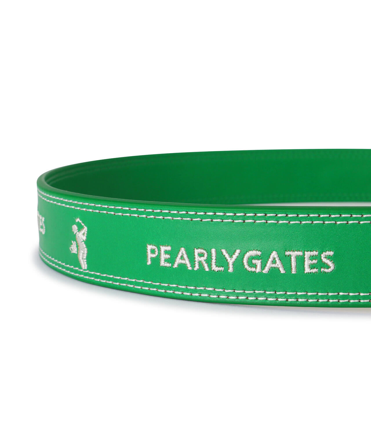 ゴルファー柄フリーバックルベルト (UNISEX) | PEARLY GATES（パーリー