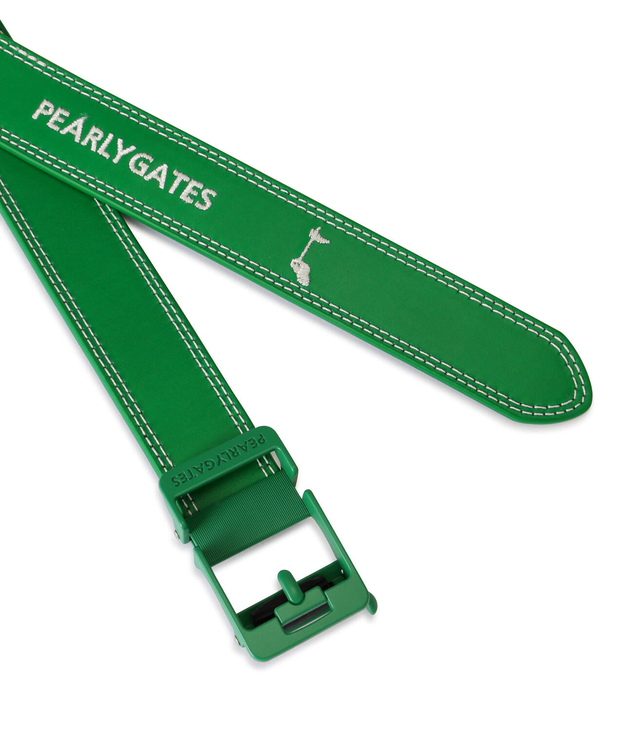 ゴルファー柄フリーバックルベルト (UNISEX) | PEARLY GATES（パーリー