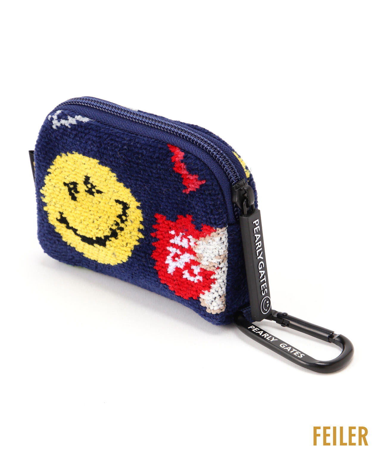 PEARLY GATES スカート&ボールポーチ 一部店舗&公式オンライン限定】FEILER×PEARLYGATESボールポーチ