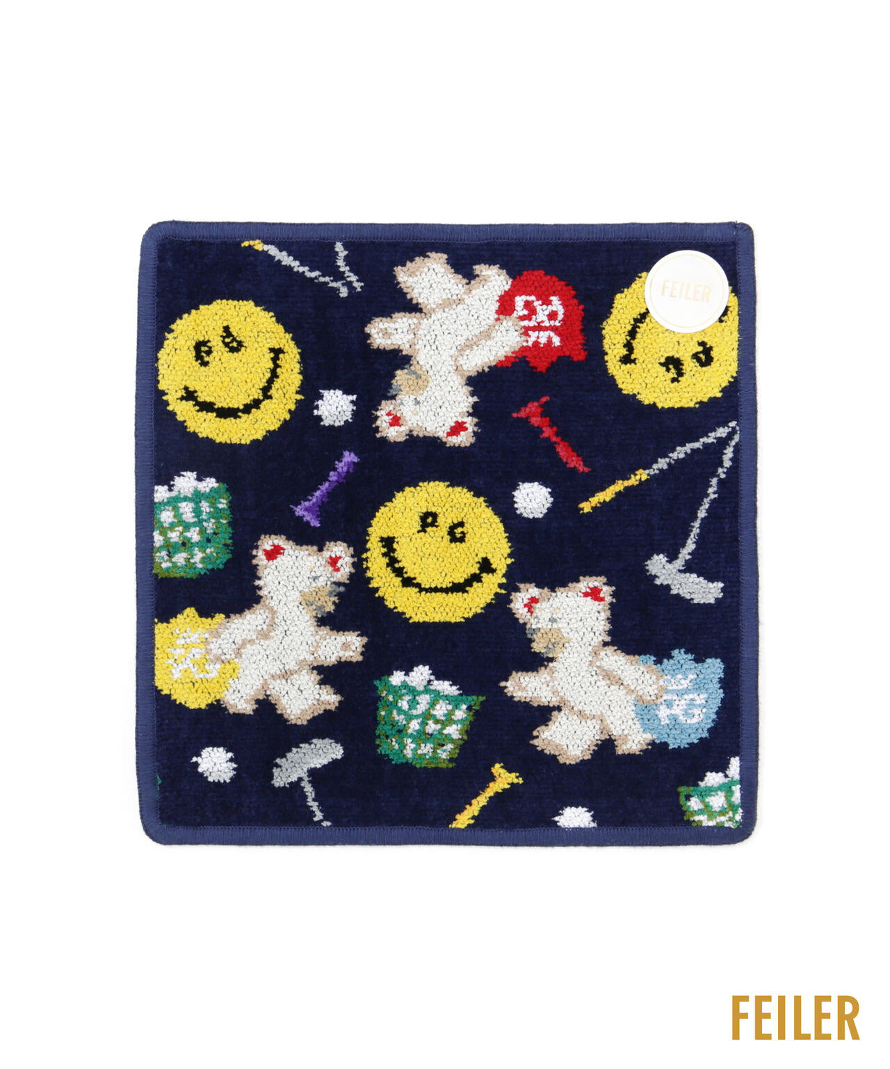 一部店舗&公式オンライン限定】FEILER×PEARLYGATESハンカチ (UNISEX