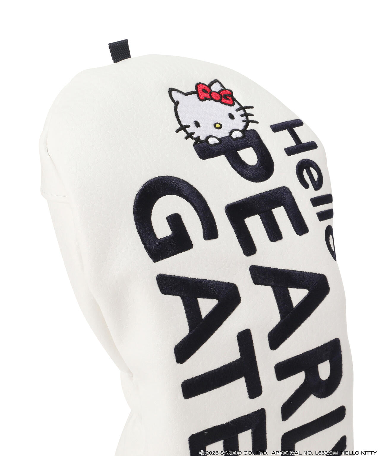 【Hello Kitty×PEARLY GATES】合皮ドライバー用ヘッドカバー (460CC対応) (UNISEX)