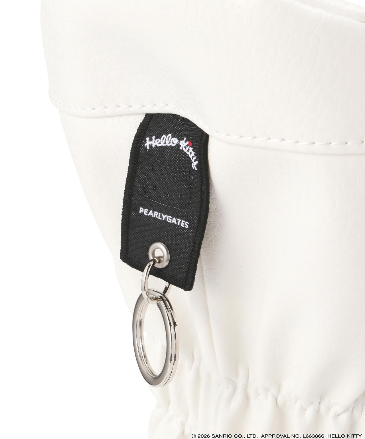 【Hello Kitty×PEARLY GATES】合皮ドライバー用ヘッドカバー (460CC対応) (UNISEX)