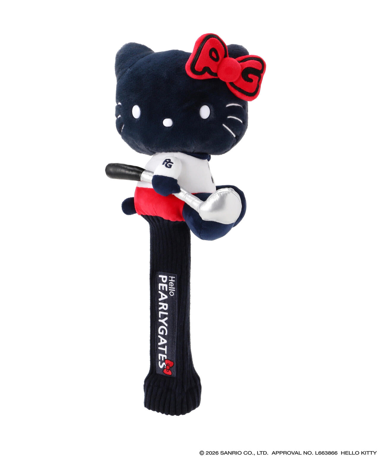 Hello Kitty×PEARLY GATES】ぬいぐるみフェアウェイウッド用