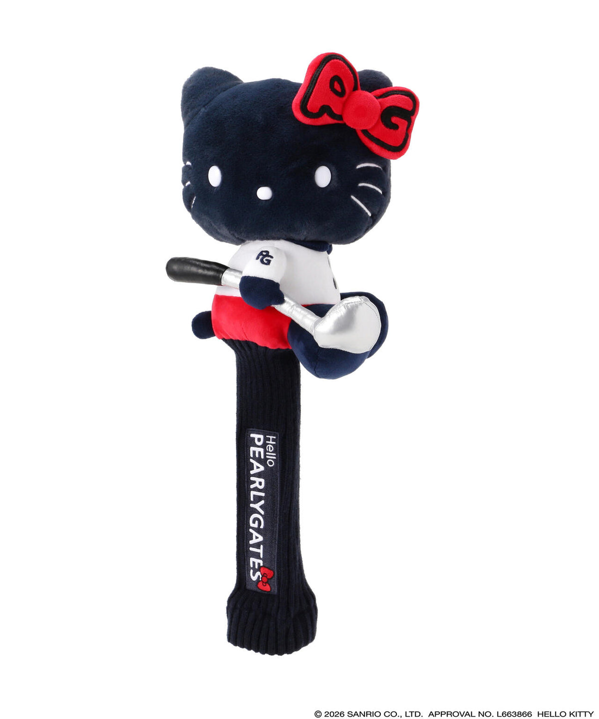 Hello Kitty×PEARLY GATES】ぬいぐるみフェアウェイウッド用 
