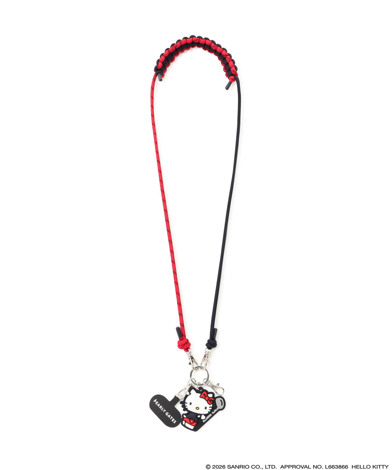 PEARLY GATES☆ハローキティ PHONEストラップ Hello Kitty×PEARLY GATES】PHONEストラップ (UNISEX) | PEARLY GATES