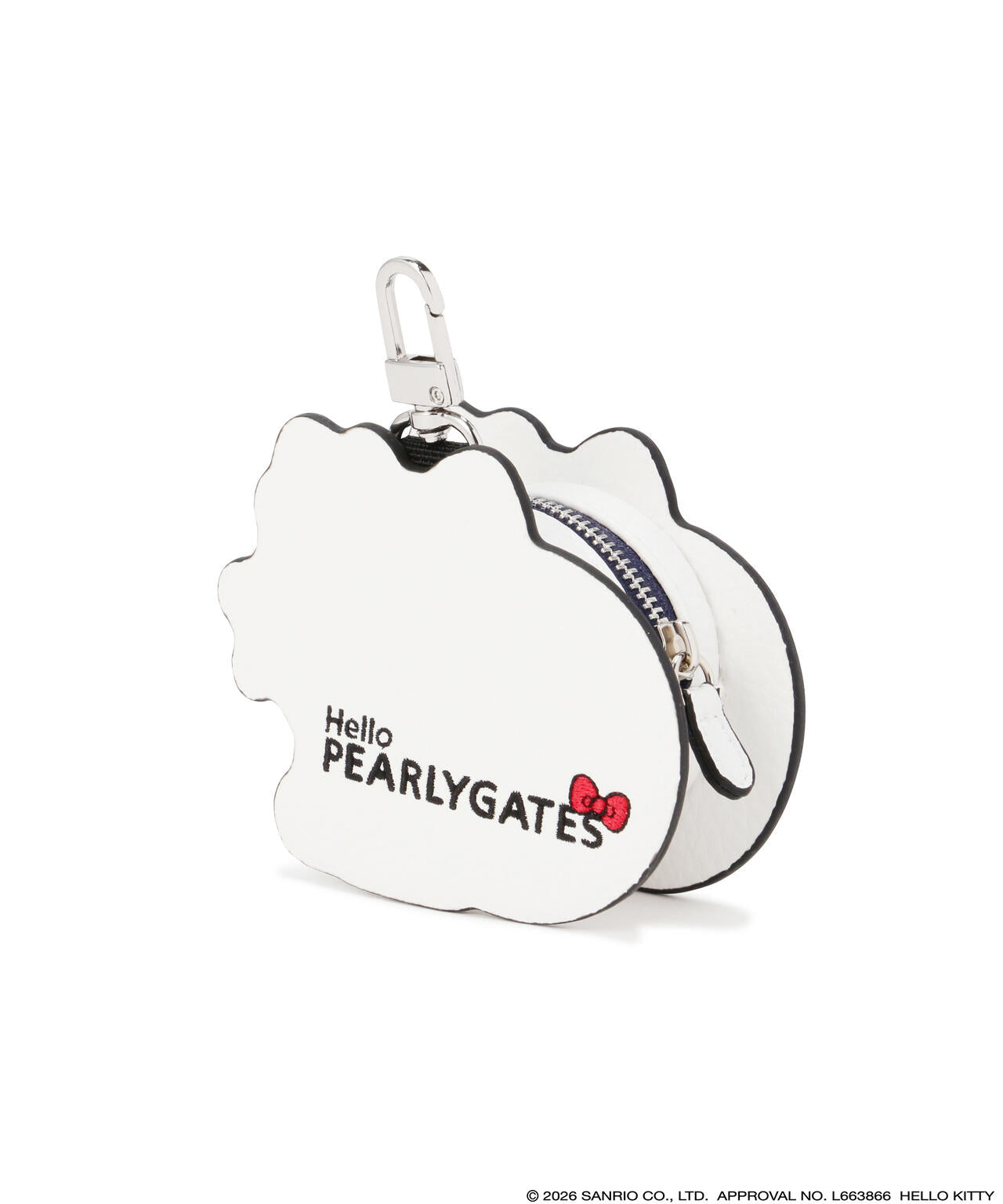【Hello Kitty×PEARLY GATES】合皮ポーチ(UNISEX)