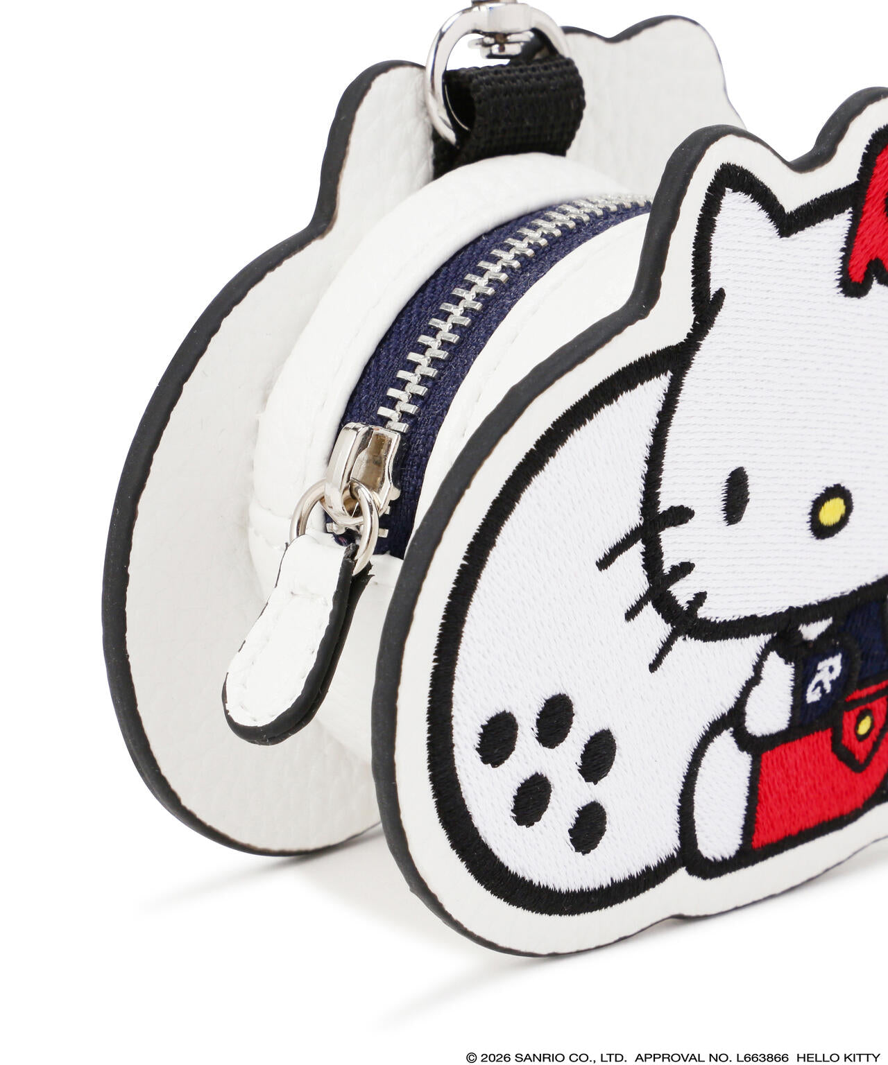 【Hello Kitty×PEARLY GATES】合皮ポーチ(UNISEX)