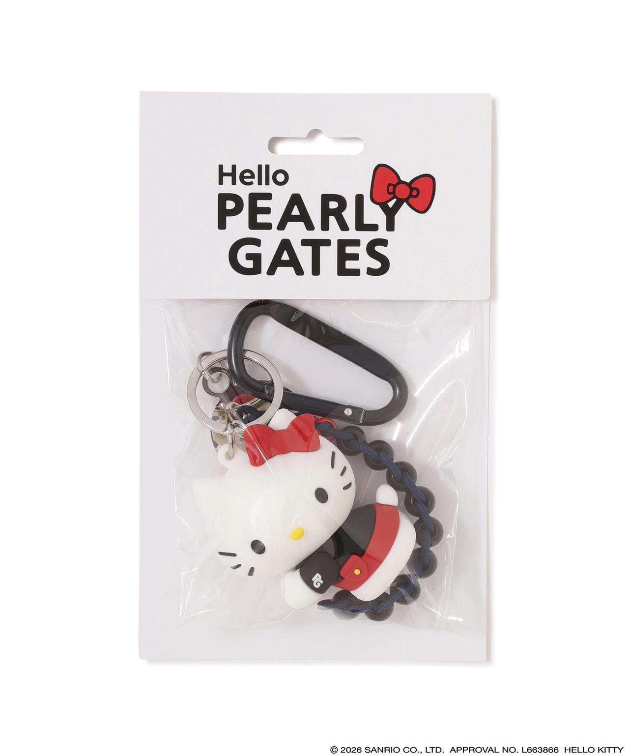 【Hello Kitty×PEARLY GATES】TEEホルダー＆ビーズカウンター (UNISEX)