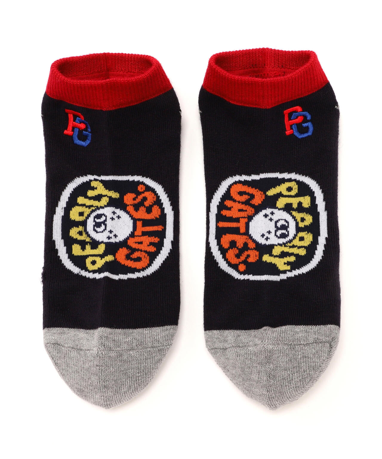 底ラバーグラフィックアンクルソックス (MENS) | PEARLY GATES