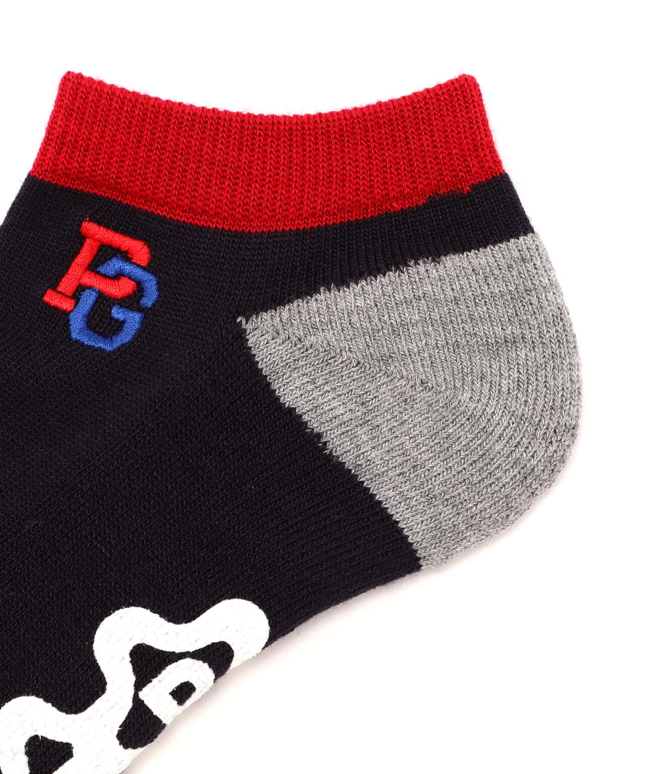 底ラバーグラフィックアンクルソックス (MENS)