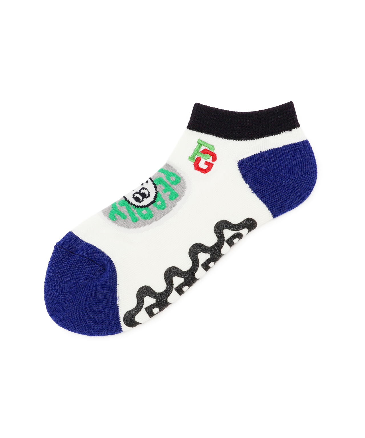 底ラバーグラフィックアンクルソックス (LADIES)