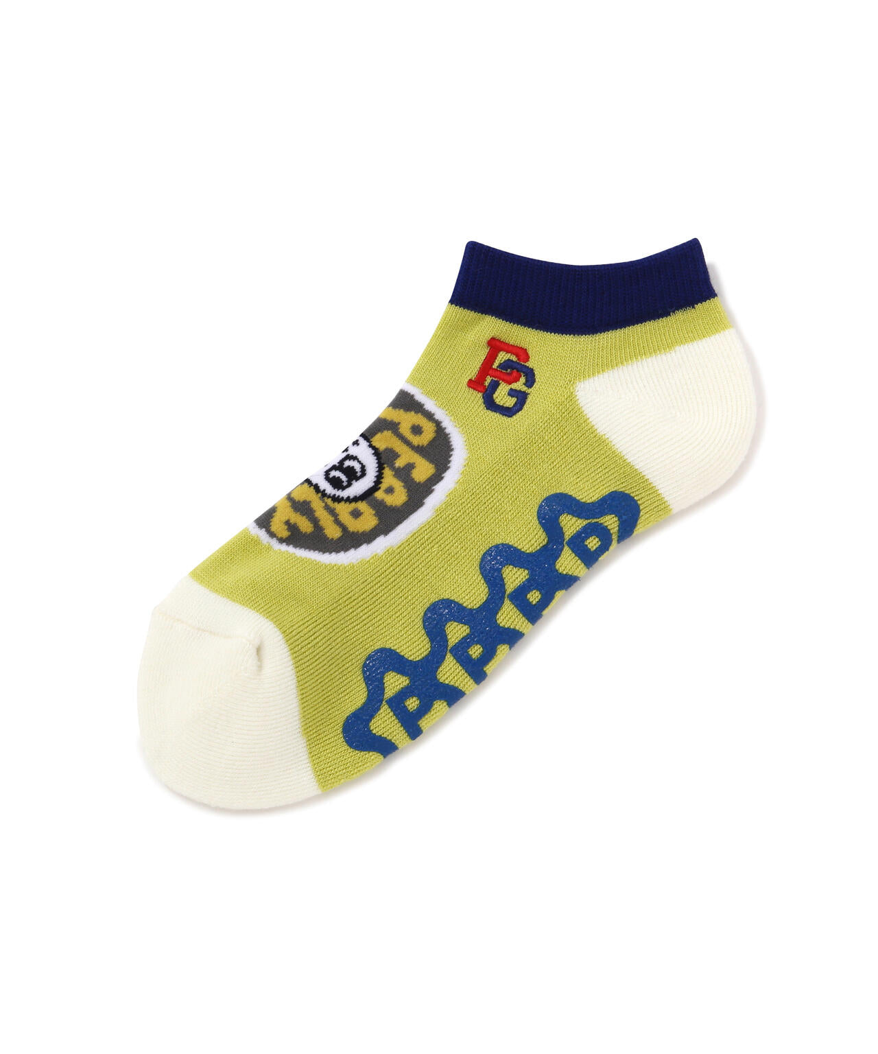 底ラバーグラフィックアンクルソックス (LADIES)