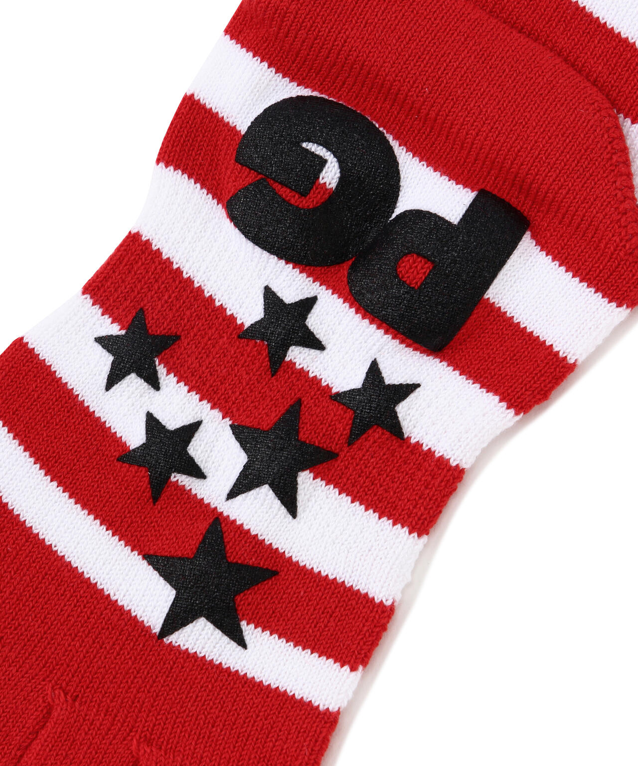 5本指ボーダーショートソックス (MENS)