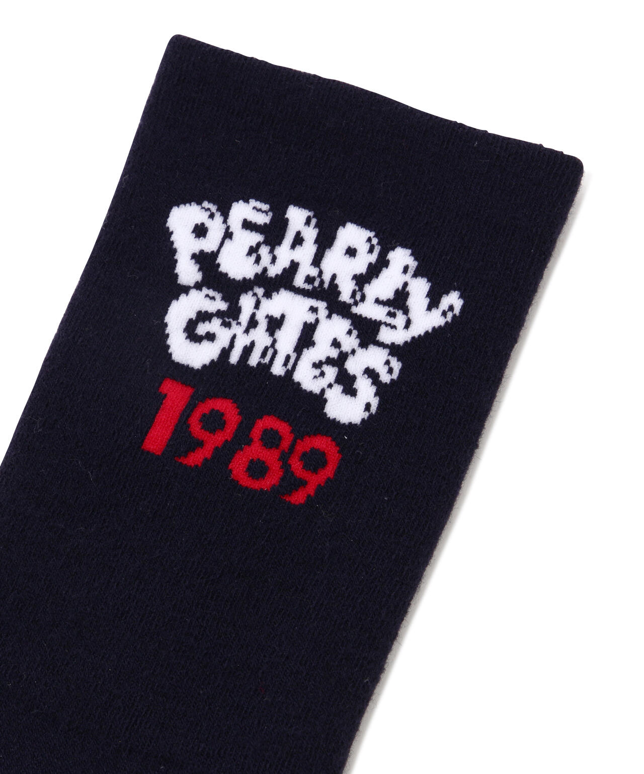 ぷっくりロゴミドルソックス (LADIES)