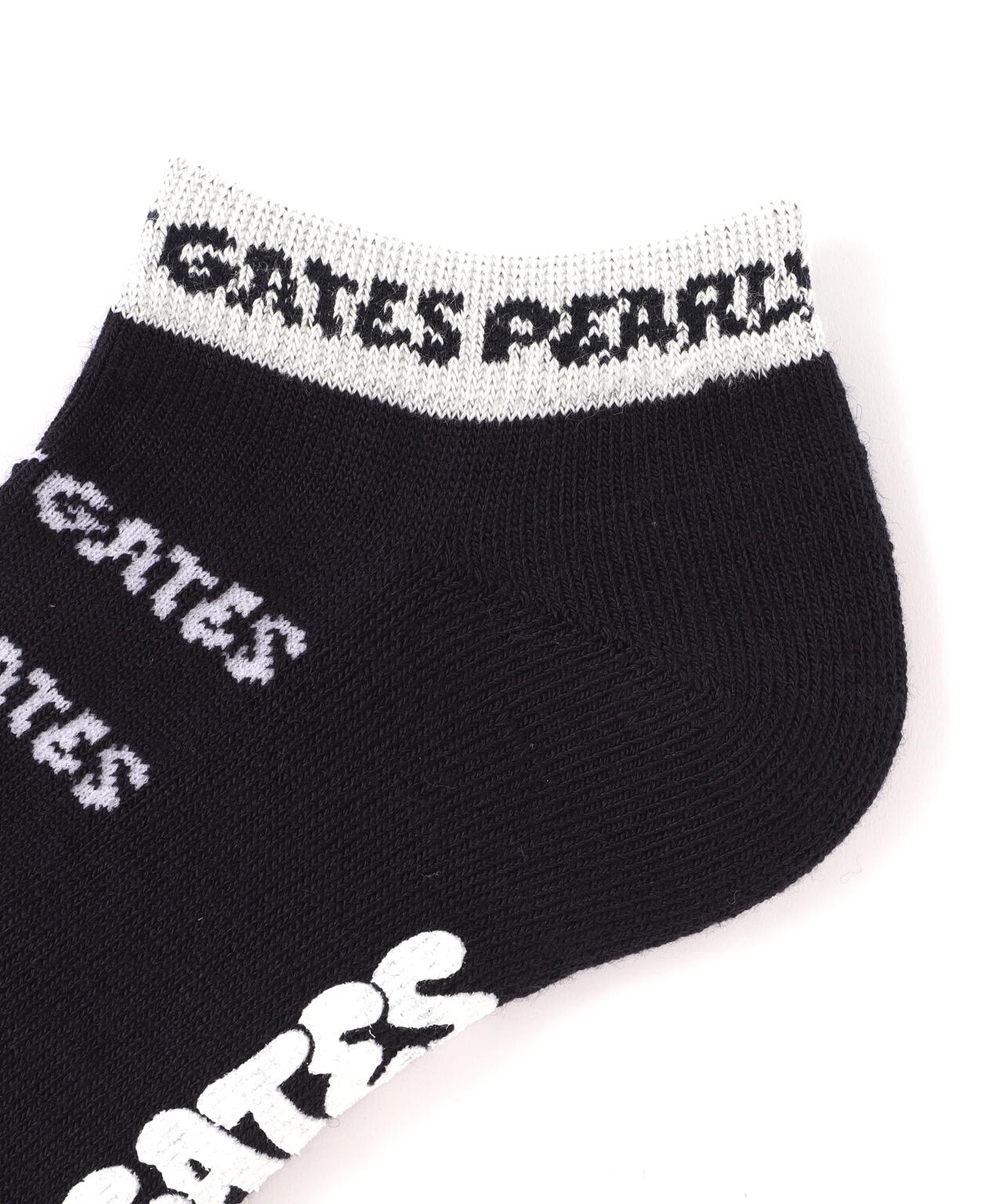 ロゴボーダーアンクルソックス (MENS)