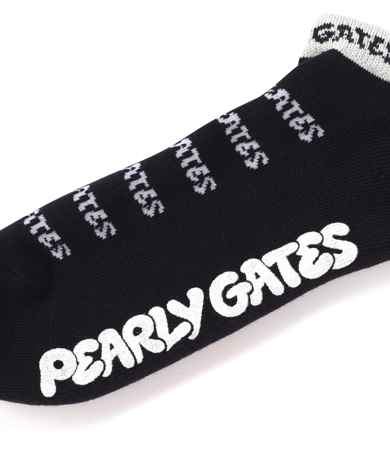 ロゴボーダーアンクルソックス (MENS)