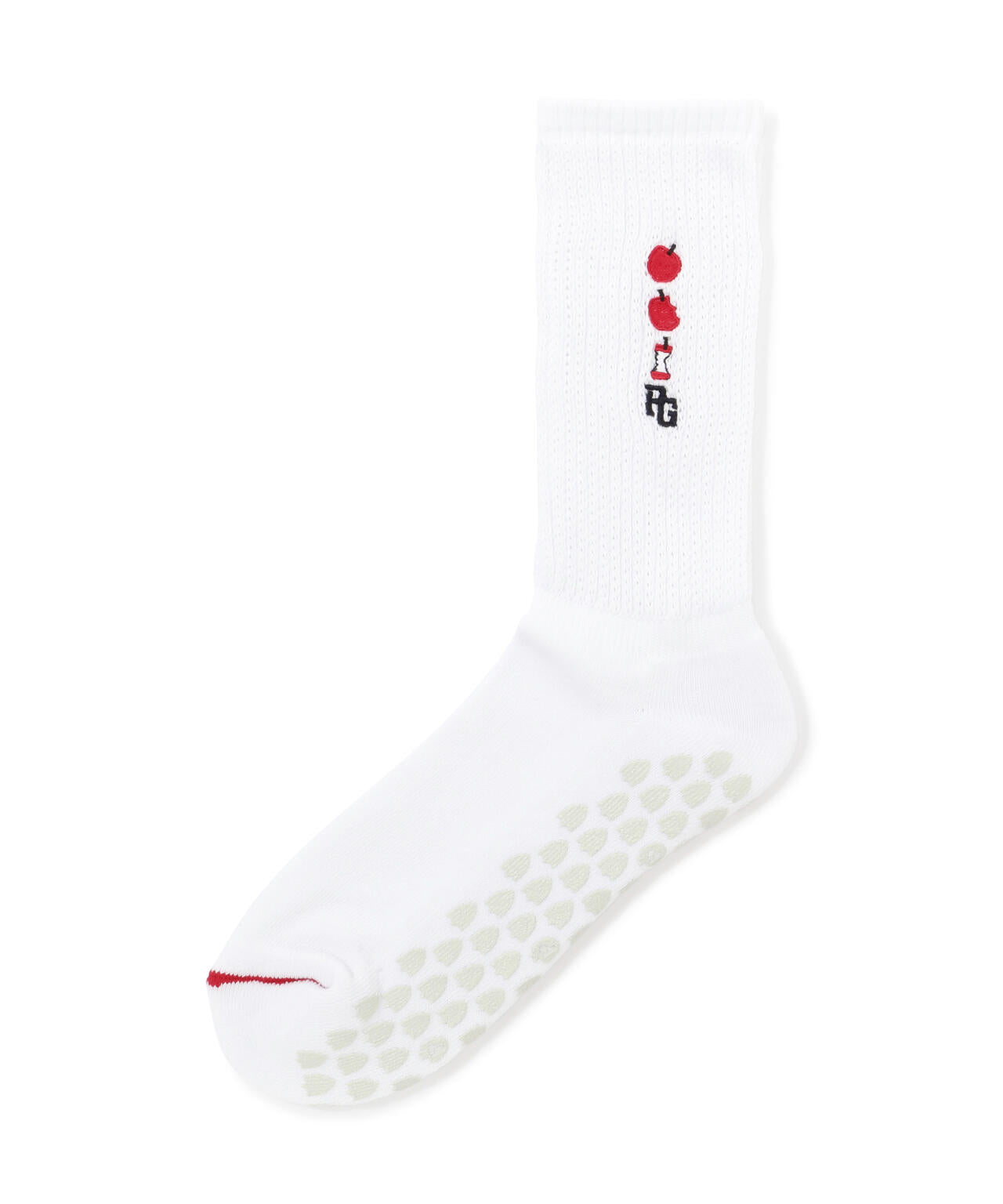 りんご刺繍ルーズミドルソックス (MENS)