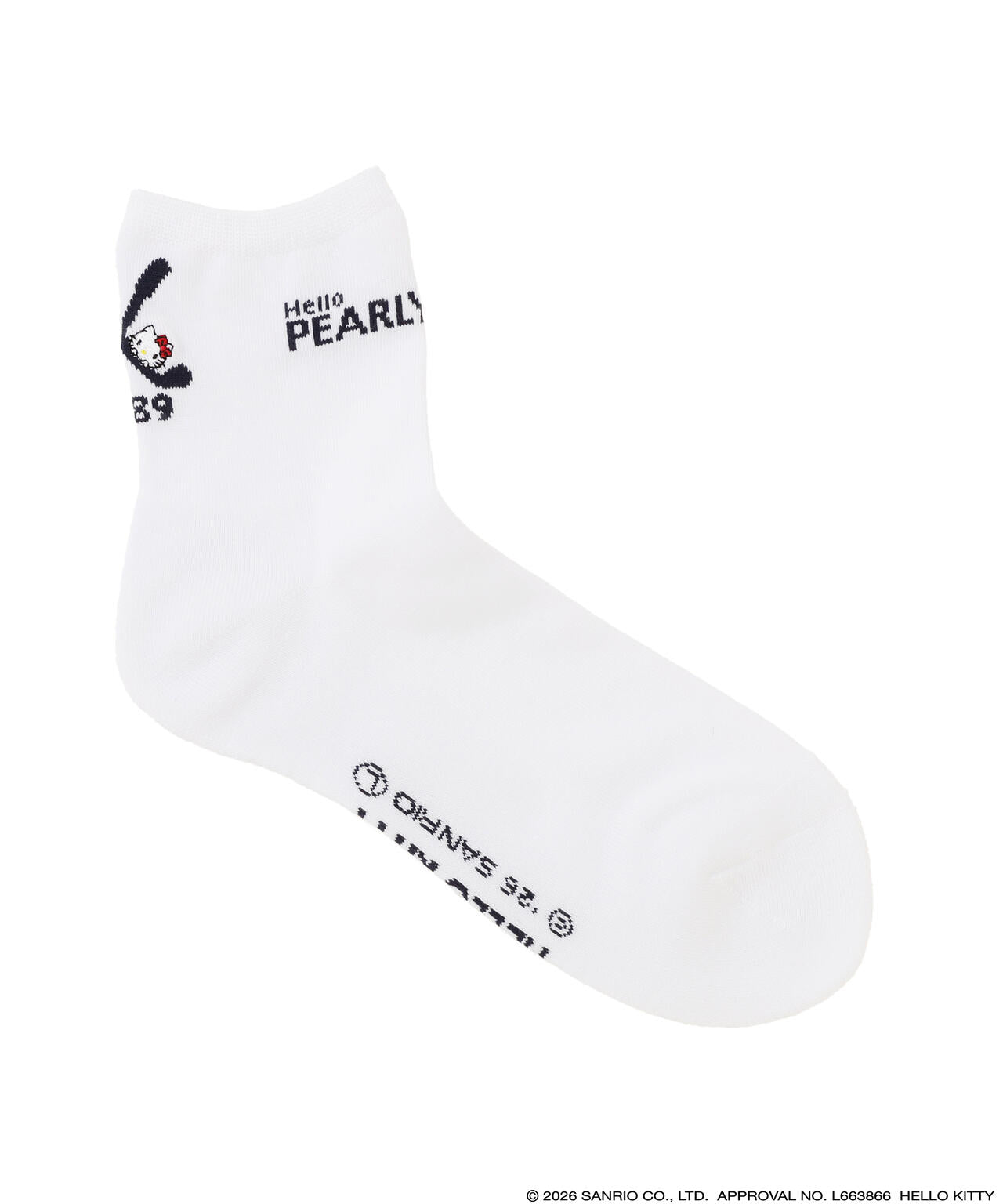 【Hello Kitty×PEARLY GATES】ショートソックス (MENS)