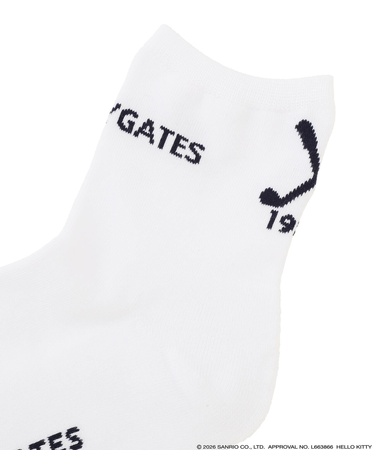 【Hello Kitty×PEARLY GATES】ショートソックス (MENS)