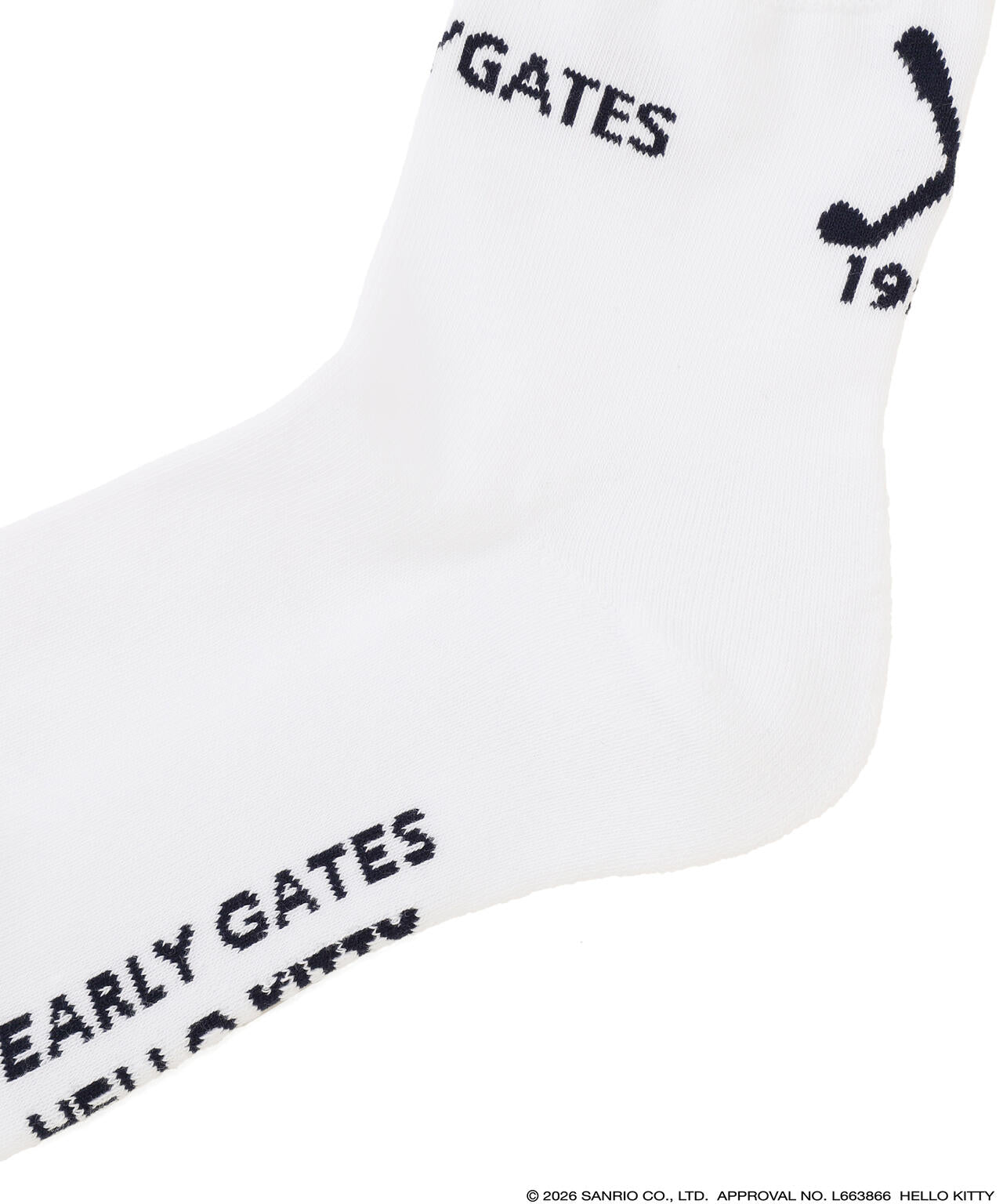 【Hello Kitty×PEARLY GATES】ショートソックス (MENS)