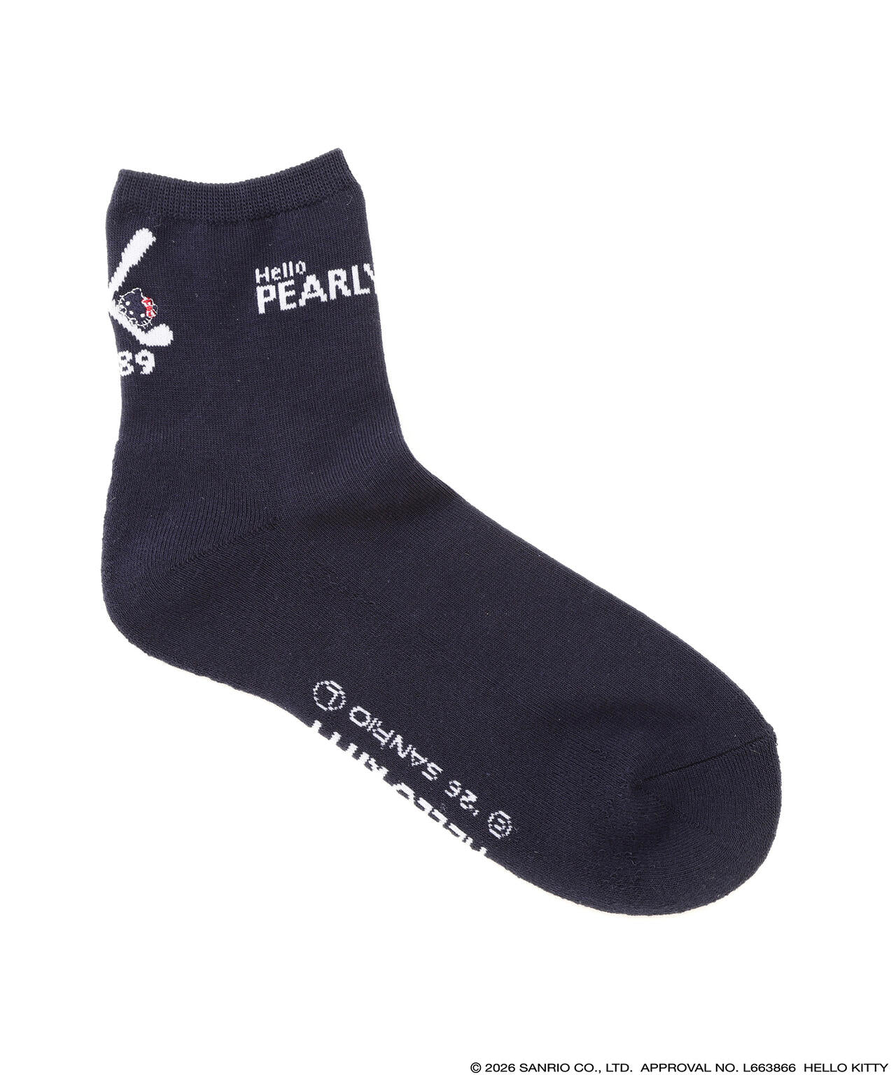 【Hello Kitty×PEARLY GATES】ショートソックス (MENS)
