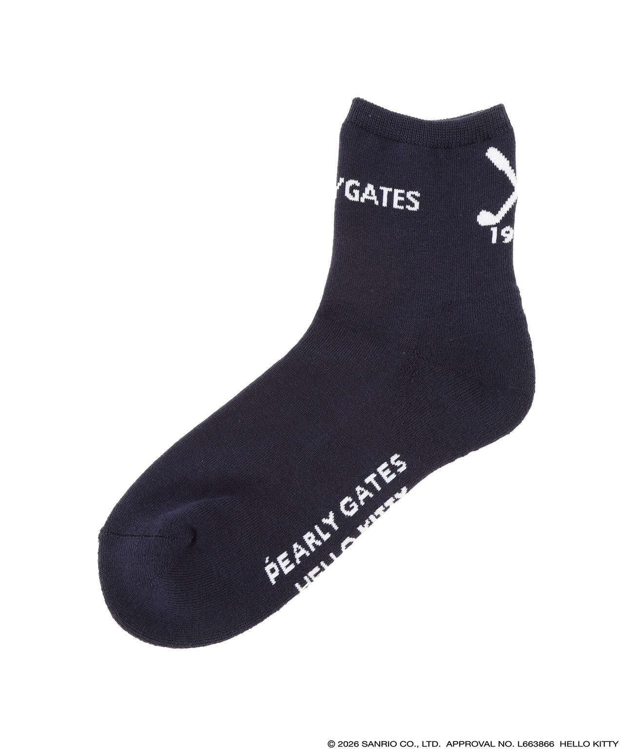 【Hello Kitty×PEARLY GATES】ショートソックス (MENS)
