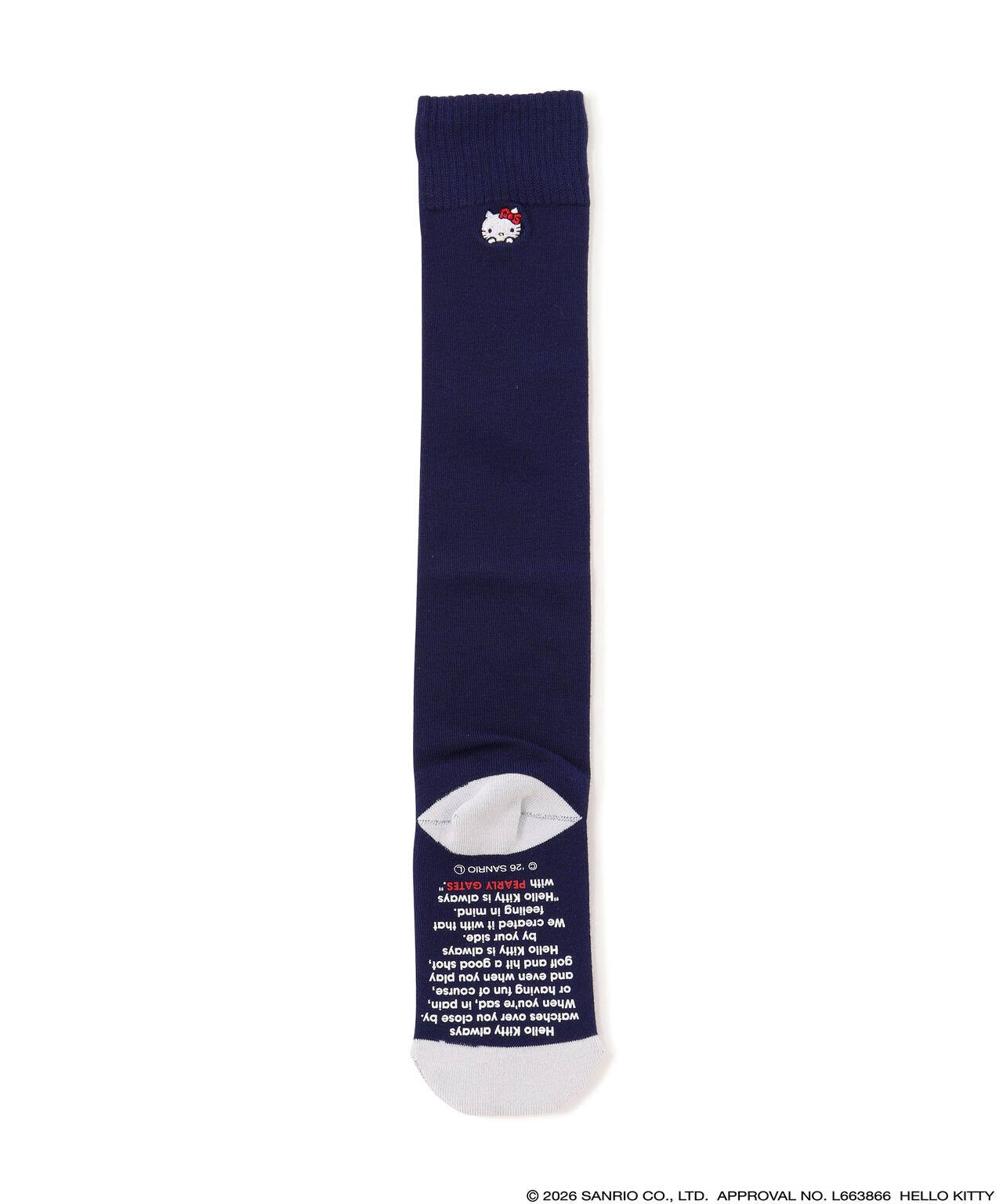 【Hello Kitty×PEARLY GATES】ハイソックス (LADIES)