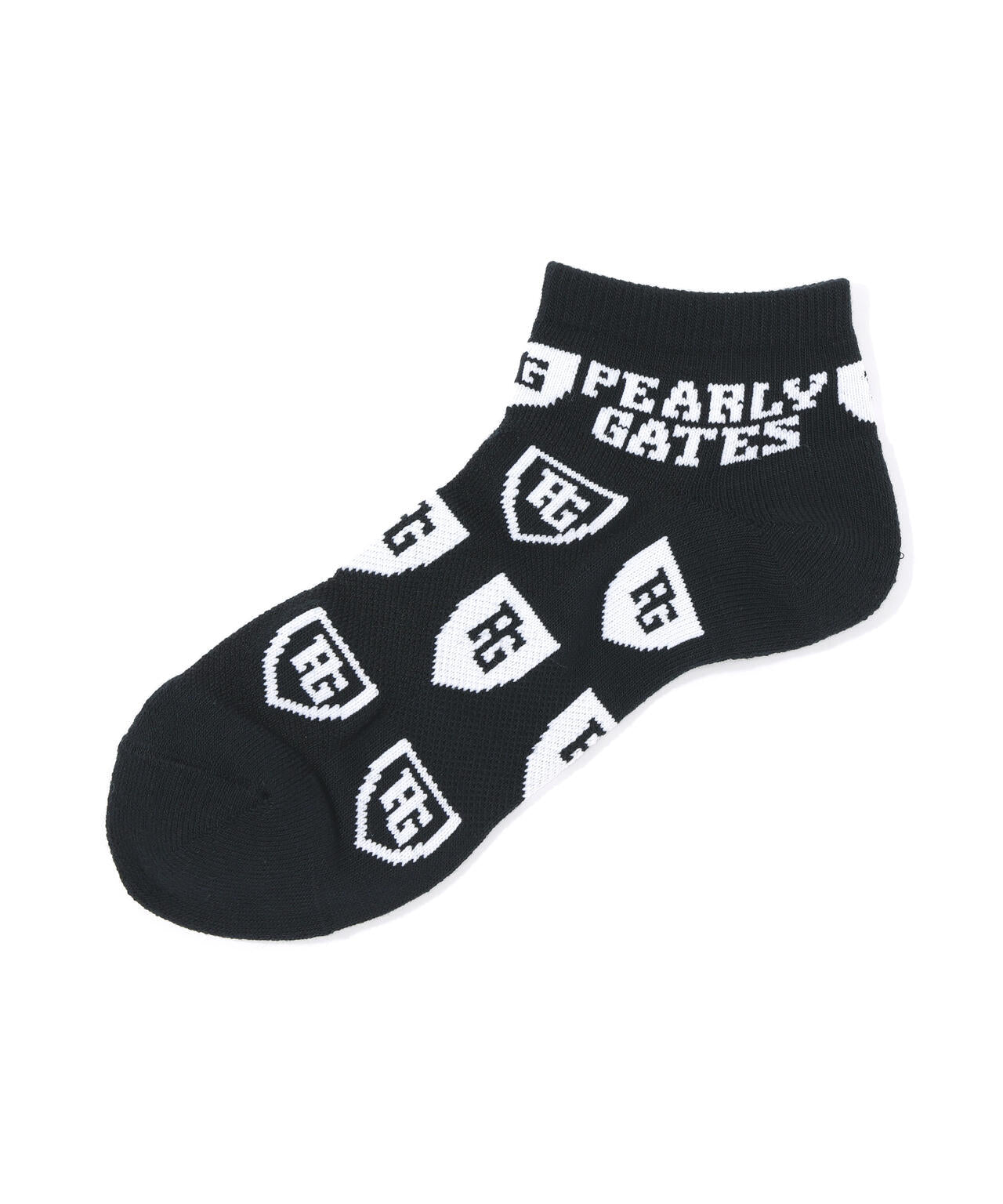 エンブレム総柄アンクルソックス (MENS)