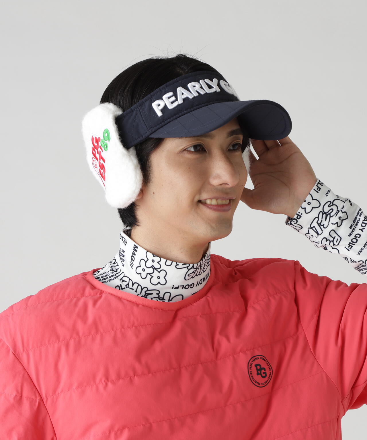 キルティング2WAYバイザー (UNISEX)